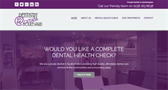 Desktop Screenshot of dentistryatoceanaboulevard.co.uk