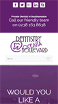 Mobile Screenshot of dentistryatoceanaboulevard.co.uk